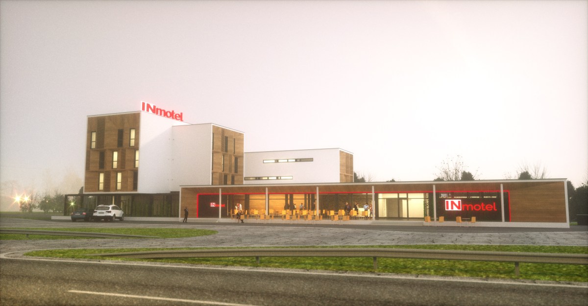 IN motel, Freeway stop on&nbsp;E-75